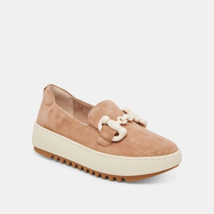 Dolce Vita Andres Sneakers Toffee Suede Women Sneakers