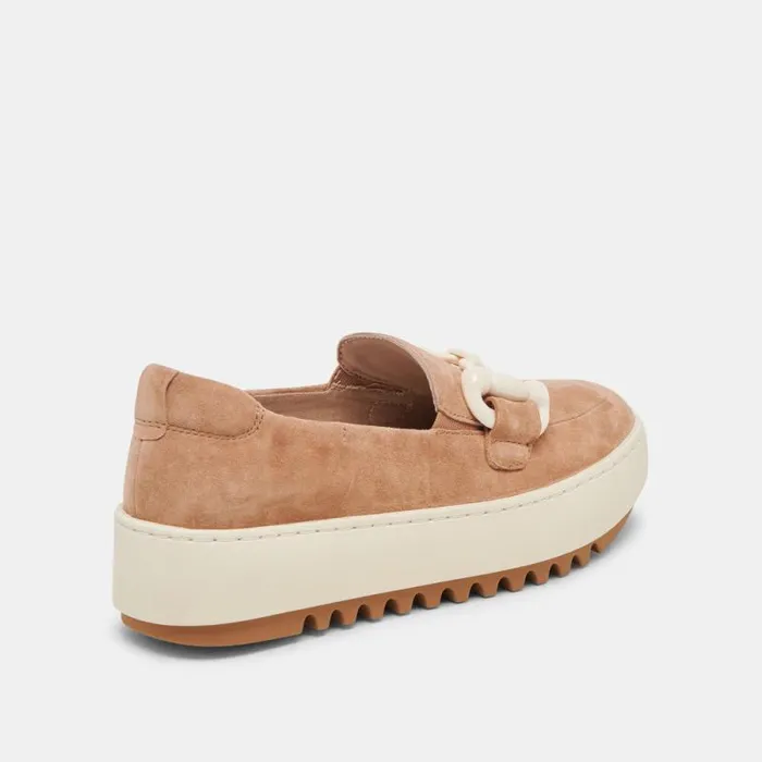 Dolce Vita Andres Sneakers Toffee Suede Women Sneakers