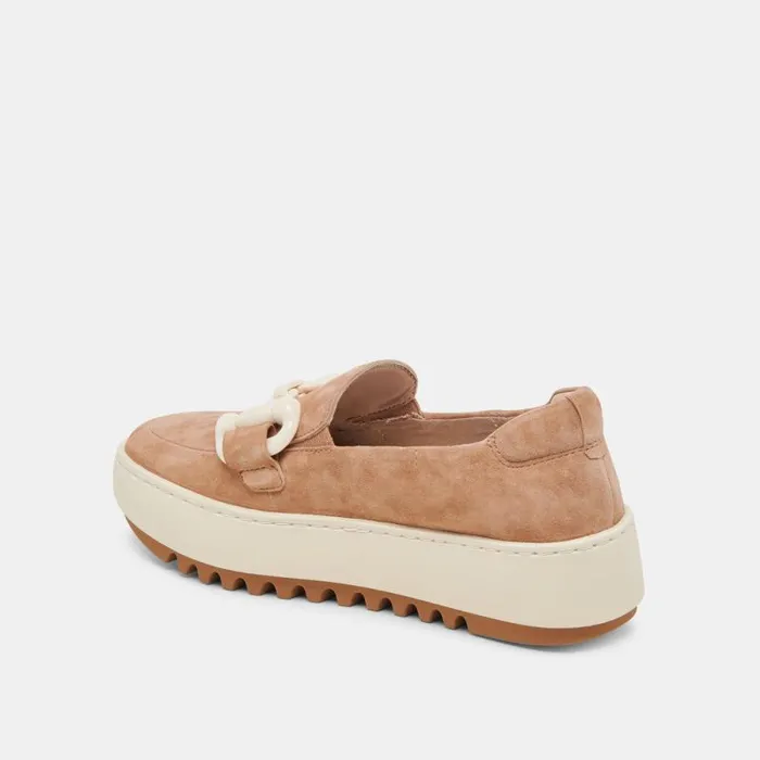 Dolce Vita Andres Sneakers Toffee Suede Women Sneakers