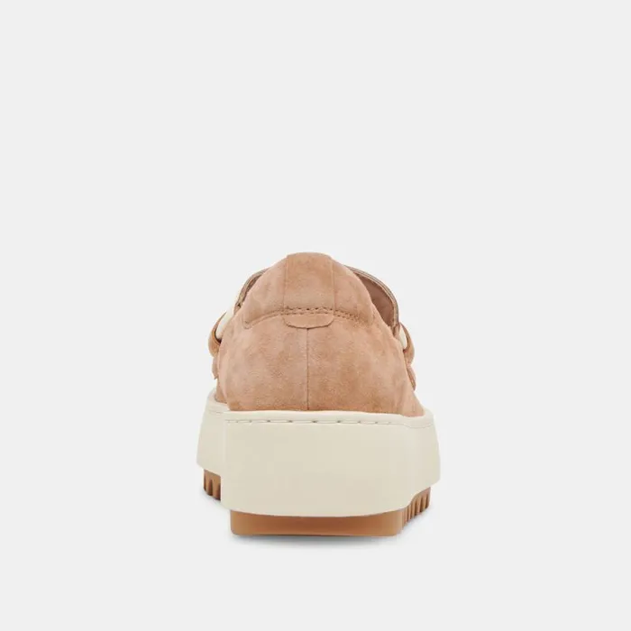 Dolce Vita Andres Sneakers Toffee Suede Women Sneakers