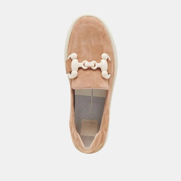 Dolce Vita Andres Sneakers Toffee Suede Women Sneakers