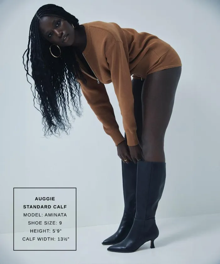 Dolce Vita Auggie Boots Black Leather Women Boots and Booties