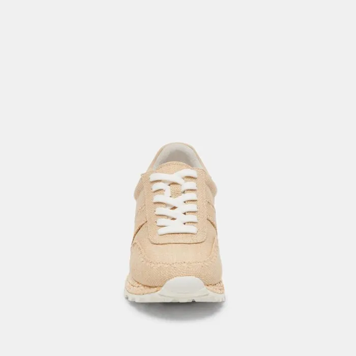 Dolce Vita Ayita Sneakers Lt Natural Raffia Women Sneakers