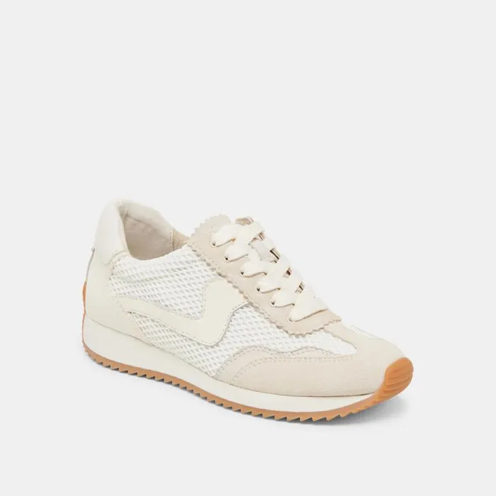 Dolce Vita Bntcd Mesh Sneakers White Woven Mesh Women Sneakers
