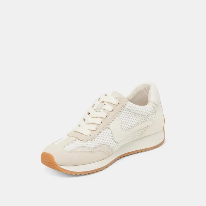 Dolce Vita Bntcd Mesh Sneakers White Woven Mesh Women Sneakers