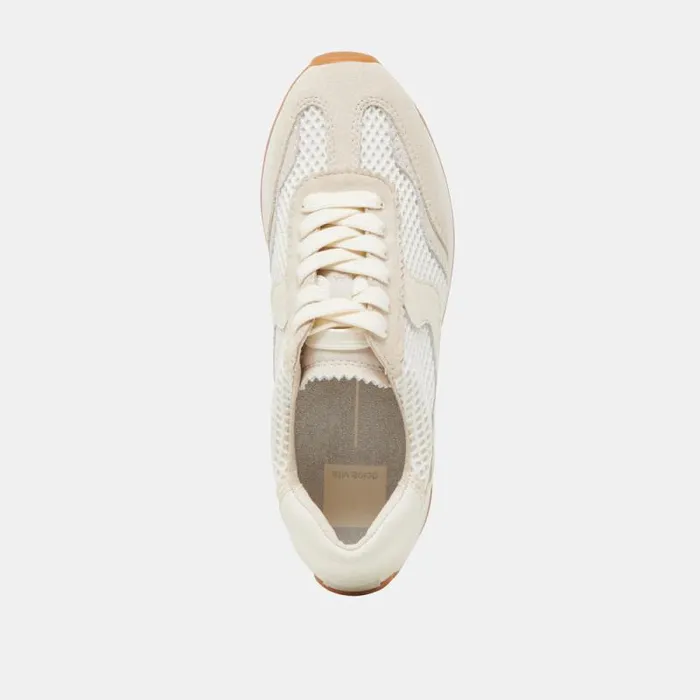 Dolce Vita Bntcd Mesh Sneakers White Woven Mesh Women Sneakers