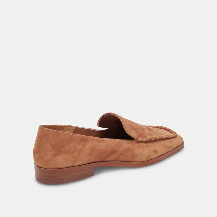 Dolce Vita Beny Flats Brown Suede Women Flats and Loafers