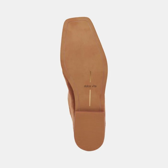 Dolce Vita Beny Flats Brown Suede Women Flats and Loafers