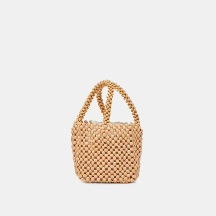 Dolce Vita Bess Handbag Natural Wood Women Handbags