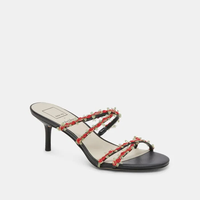 Dolce Vita Betti Wide Heels Black Multi Stella Women Heels