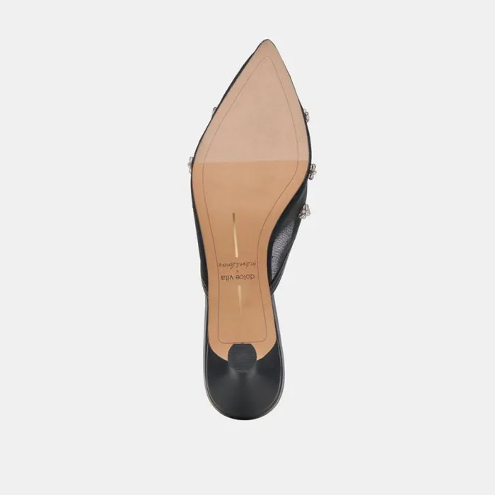 Dolce Vita Claire Heels Black Mesh Women Heels