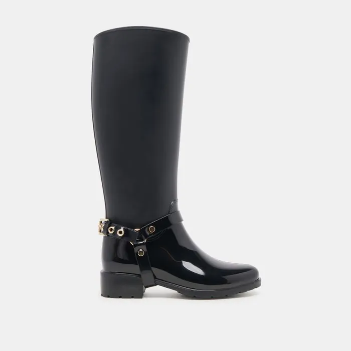 Dolce Vita Cloudy H2O Boots Midnight Patent Stella Women Boots and Booties