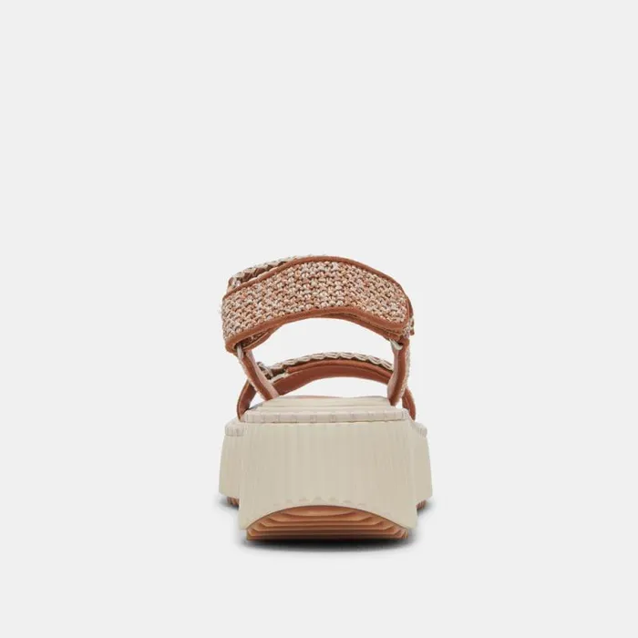 Dolce Vita Debra Sandals Tan Multi Nubuck Women Sandals