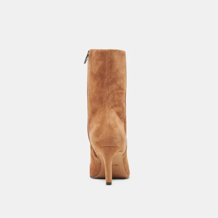 Dolce Vita Fernly Boots Pecan Suede Women Boots and Booties