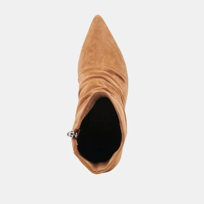 Dolce Vita Fernly Boots Pecan Suede Women Boots and Booties