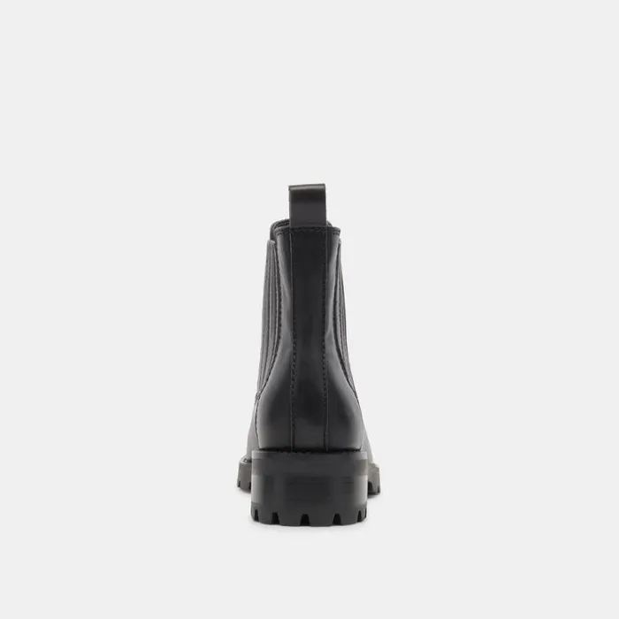 Dolce Vita Fraya H2O Booties Black Leather Women Boots and Booties