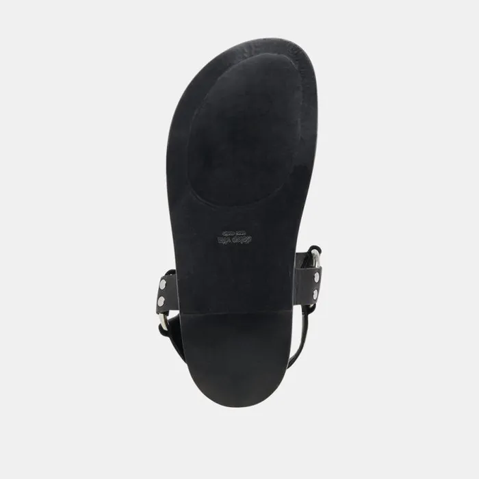 Dolce Vita Gilda Sandals Black Leather Women Sandals