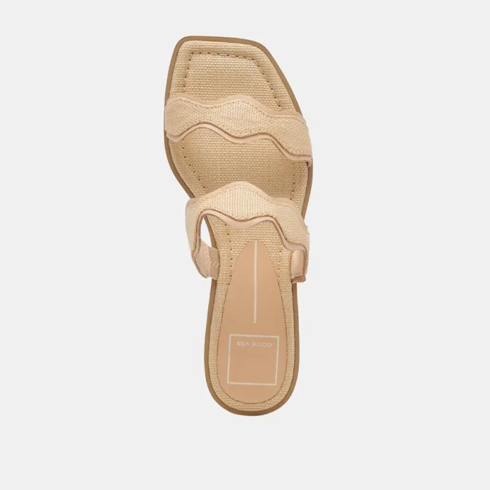 Dolce Vita Ilva Sandals Lt Natural Raffia Women Sandals