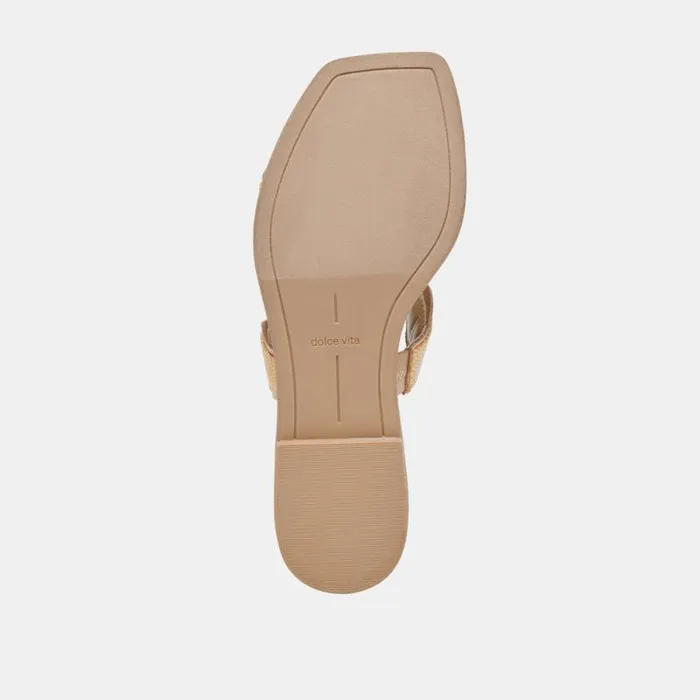 Dolce Vita Ilva Sandals Lt Natural Raffia Women Sandals
