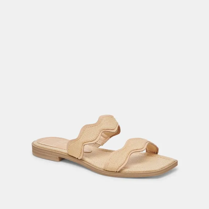 Dolce Vita Ilva Sandals Lt Natural Raffia Women Sandals