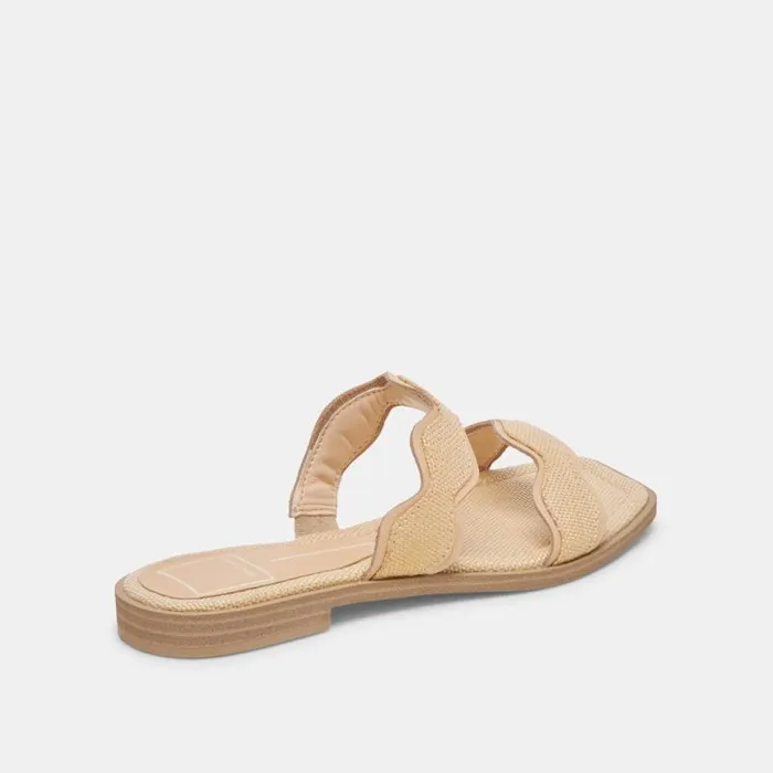 Dolce Vita Ilva Sandals Lt Natural Raffia Women Sandals