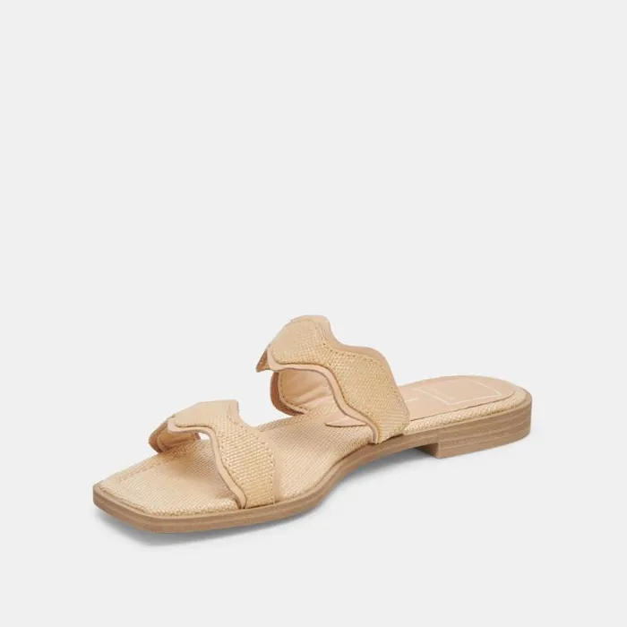 Dolce Vita Ilva Sandals Lt Natural Raffia Women Sandals