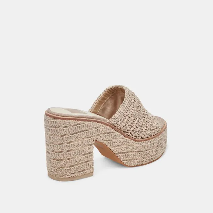 Dolce Vita Ladin Heels Dove Woven Women Wedges