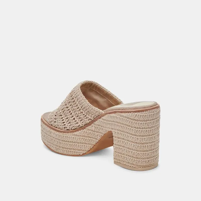 Dolce Vita Ladin Heels Dove Woven Women Wedges