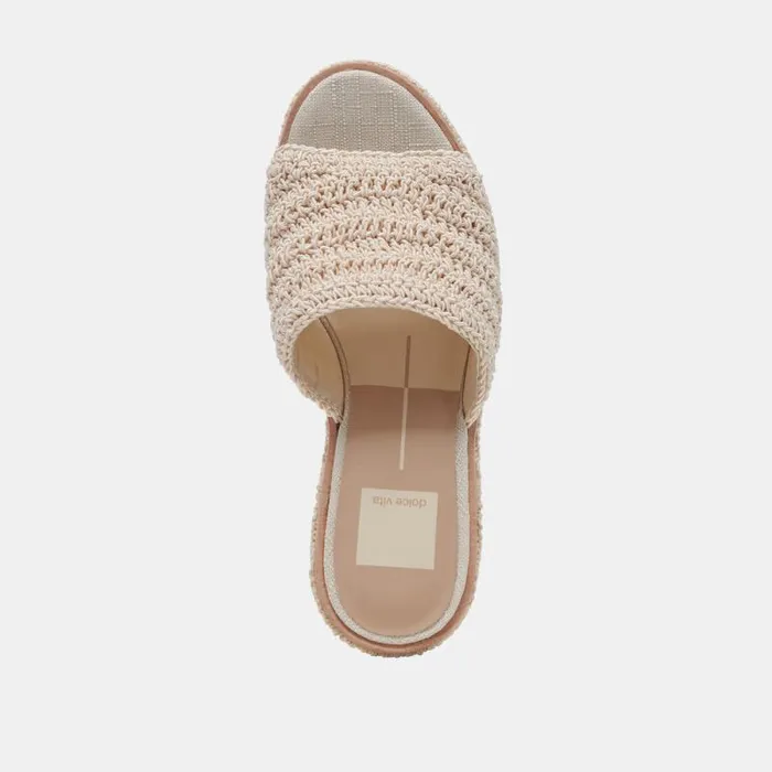 Dolce Vita Ladin Heels Dove Woven Women Wedges