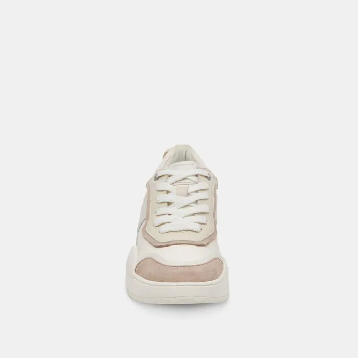 Dolce Vita Lavine Sneakers Ivory Multi Nylon Women Sneakers