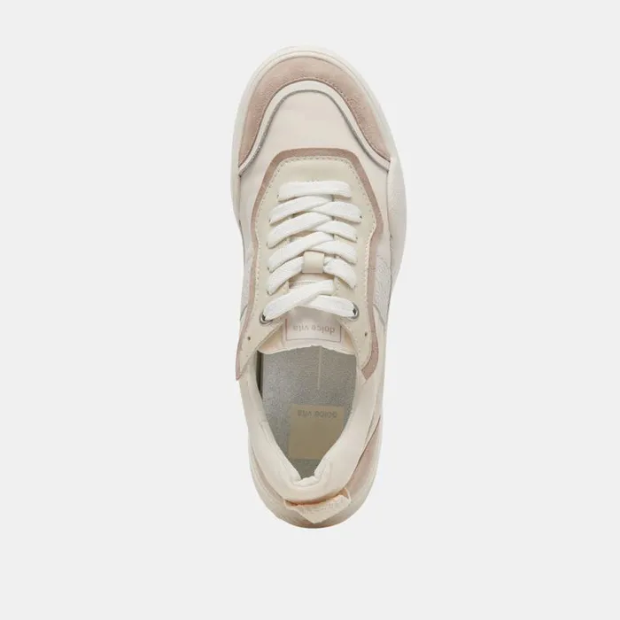 Dolce Vita Lavine Sneakers Ivory Multi Nylon Women Sneakers