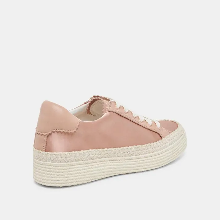 Dolce Vita Lennix Sneakers Copper Satin Women Sneakers