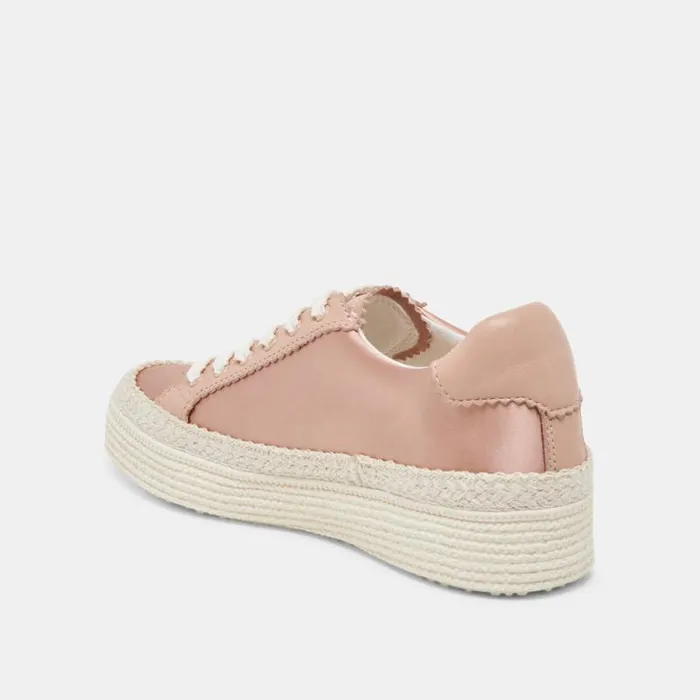 Dolce Vita Lennix Sneakers Copper Satin Women Sneakers