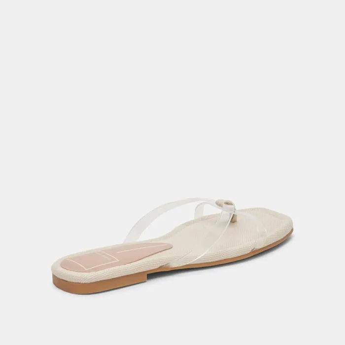 Dolce Vita Lucca Sandals Crystal Vinyl Women Sandals