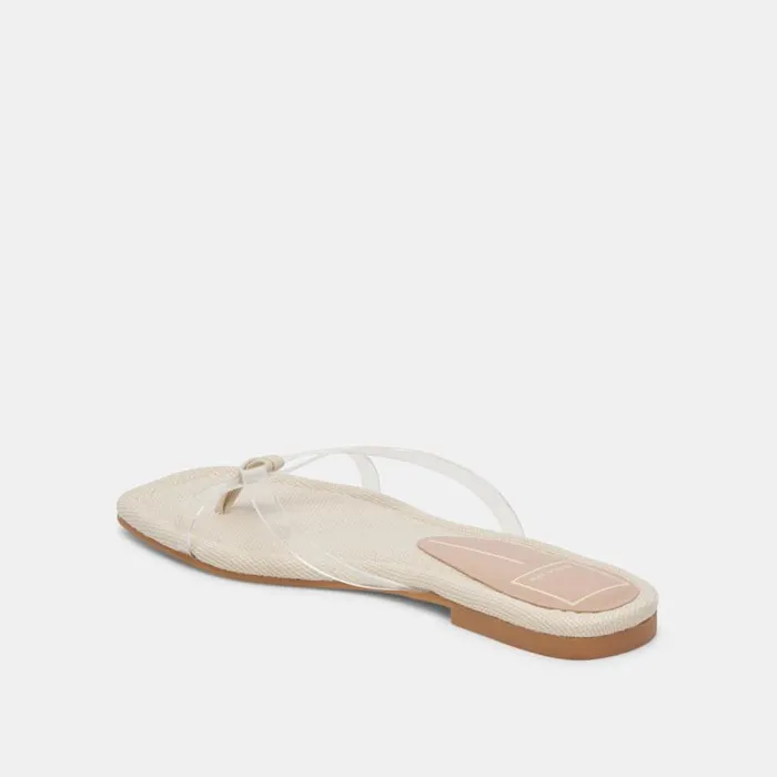 Dolce Vita Lucca Sandals Crystal Vinyl Women Sandals