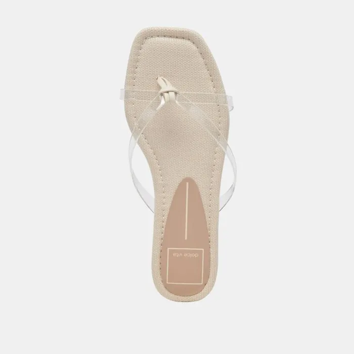 Dolce Vita Lucca Sandals Crystal Vinyl Women Sandals