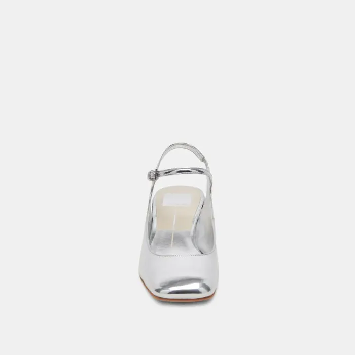 Dolce Vita Maggi Heels Silver Specchio Stella Women Heels