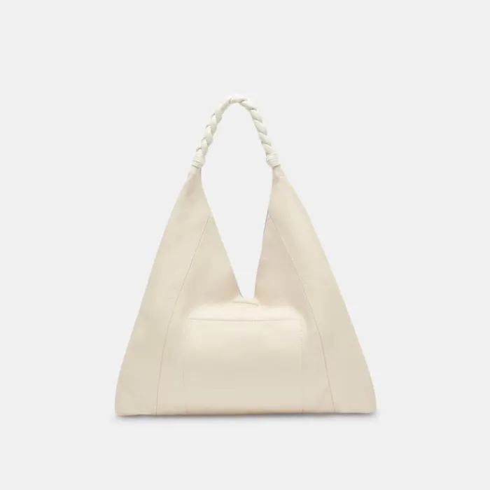 Dolce Vita Mia Tote Ivory Leather Women Handbags