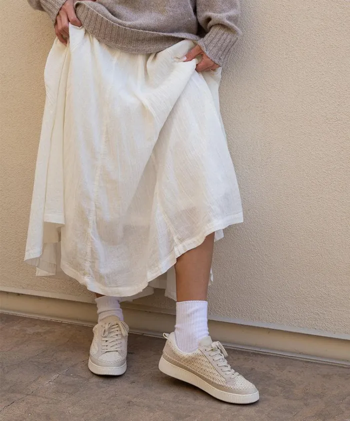 Dolce Vita Nicona Sneakers Sandstone Knit Women Sneakers