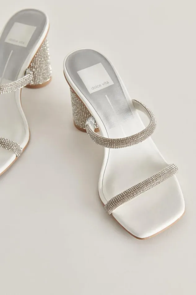 Dolce Vita Noles Rhinestone Heels Crystal Rhinestone Women Heels