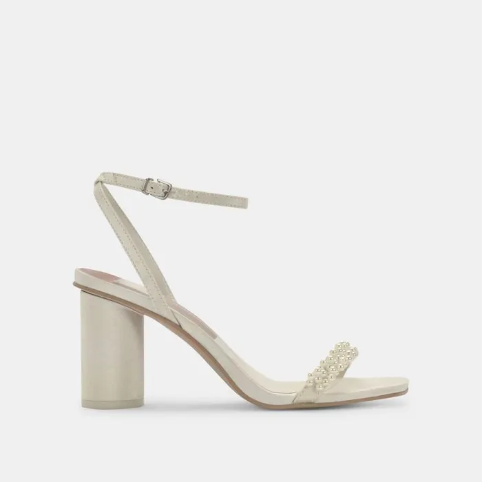 Dolce Vita Nory Heels Vanilla Pearls Women Heels