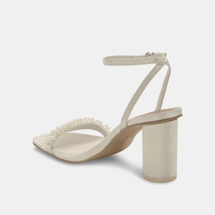 Dolce Vita Nory Heels Vanilla Pearls Women Heels