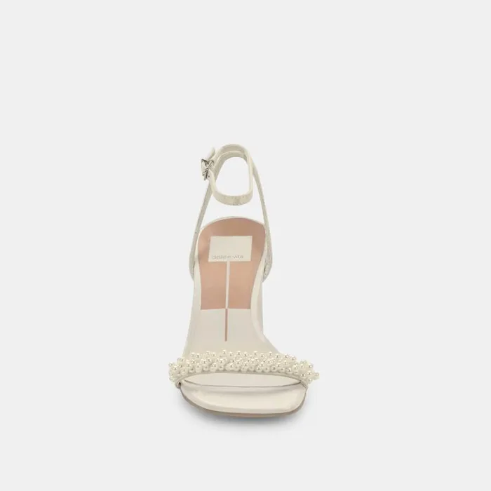 Dolce Vita Nory Heels Vanilla Pearls Women Heels
