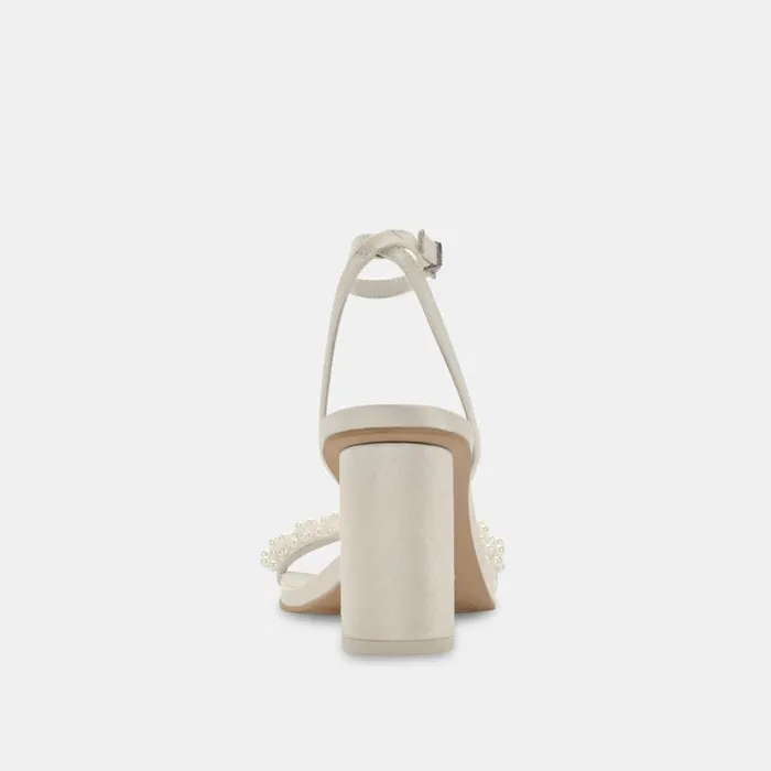 Dolce Vita Nory Heels Vanilla Pearls Women Heels