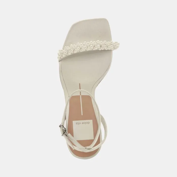 Dolce Vita Nory Heels Vanilla Pearls Women Heels