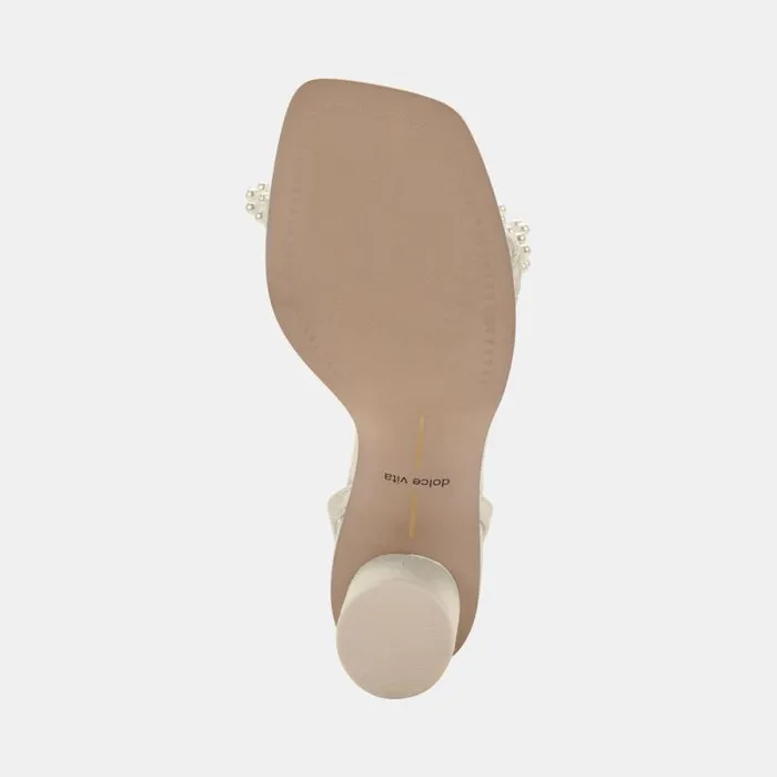 Dolce Vita Nory Heels Vanilla Pearls Women Heels