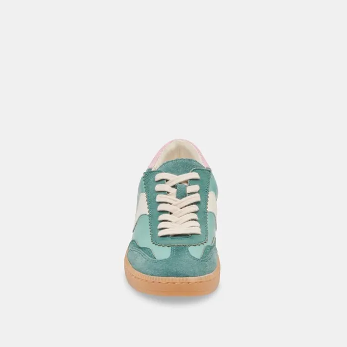 Dolce Vita Notice Sneakers Green Suede Women Sneakers