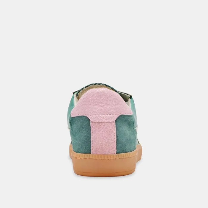 Dolce Vita Notice Sneakers Green Suede Women Sneakers