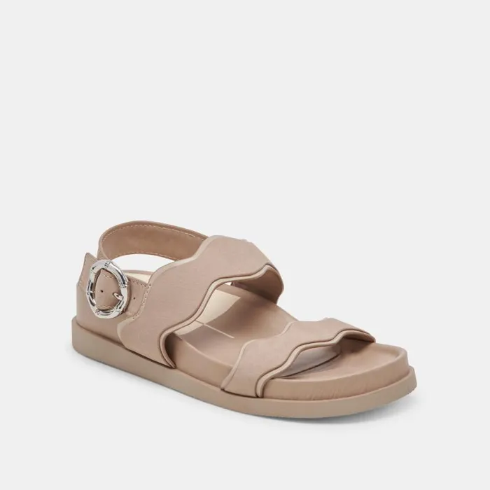 Dolce Vita Sindy Sandals Taupe Nubuck Women Sandals