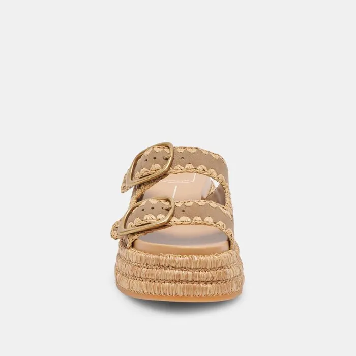 Dolce Vita Wanika Sandals Almond Nubuck Women Sandals